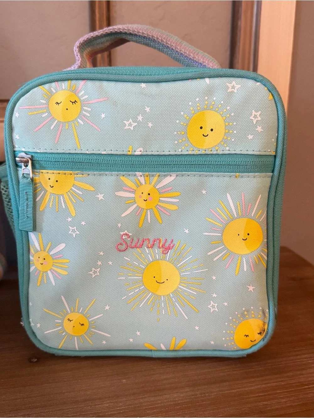 Pottery Barn Kids Mackenzie Sunshine Glow in the Dark Backpack + Lunch Box Set